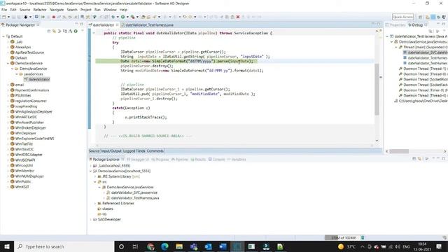 Debug Java Service in WebMethods 10.x смотреть онлайн
