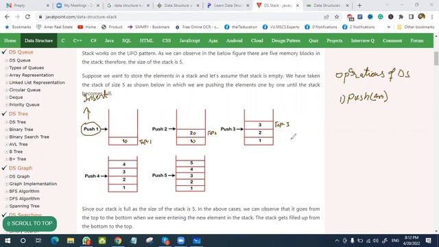 [ENG] What is Stack Data Structure Concepts and Working with java implementation Lecture