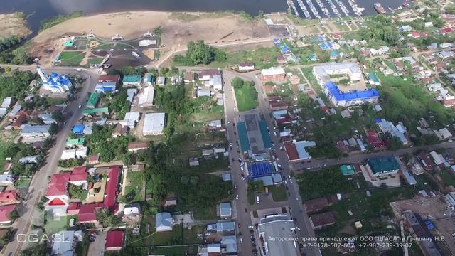 Аэросъемка города Чистополь