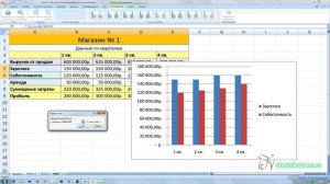 Excel Настройки диаграммы. Урок 13