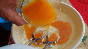 Легкий апельсиновый кекс