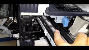 KYOCERA km-1635 drum unit removal | drum replacement | simulation