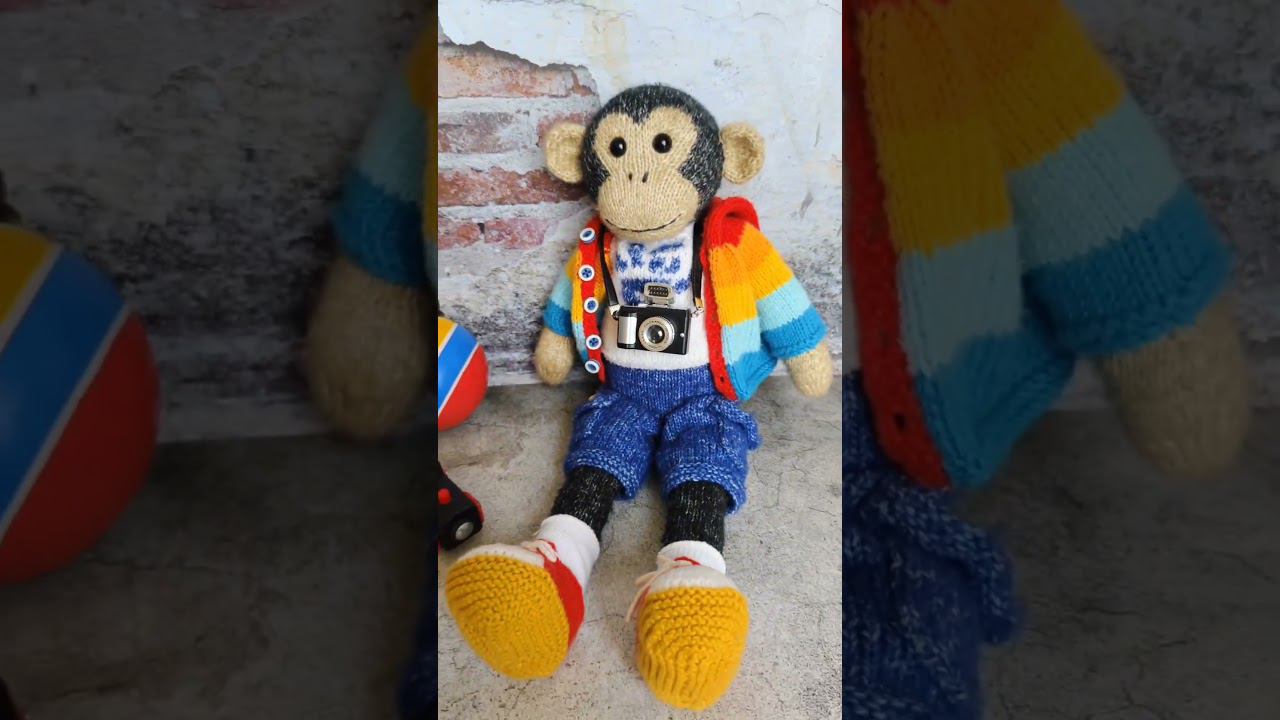 Вяжу спицами #вяжемслюбовью #knittedwildanimalfriends #игрушкисвоимируками #игрушкаспицами