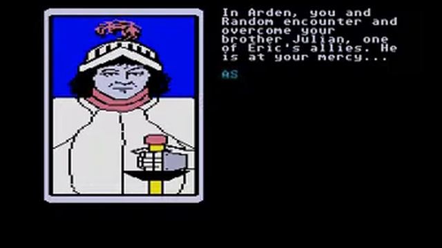 nine princes in amber for Atari ST (demo mode) смотреть онлайн