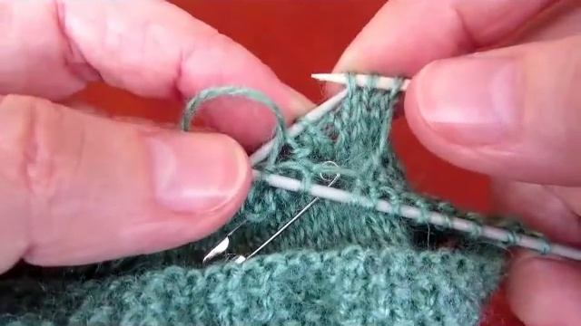 Перекрещивание петель с прибавлением смотреть онлайн