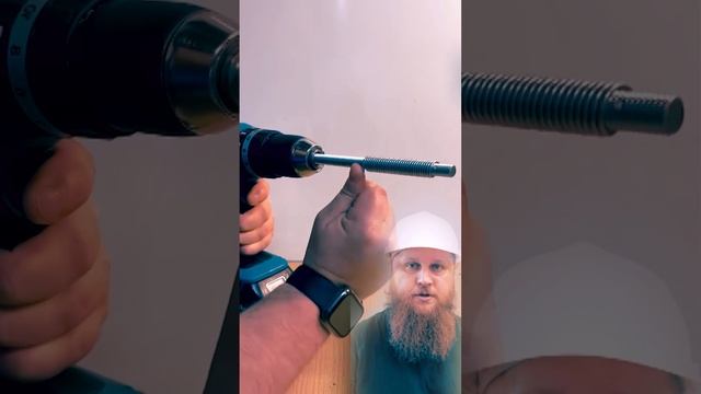 Пружина при помощи шуруповёрта
