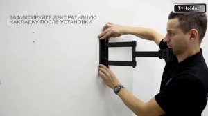 Поворотный кронштейн для телевизора 17-42" M4S. Настенное крепление для телевизора Onkron VESA 200