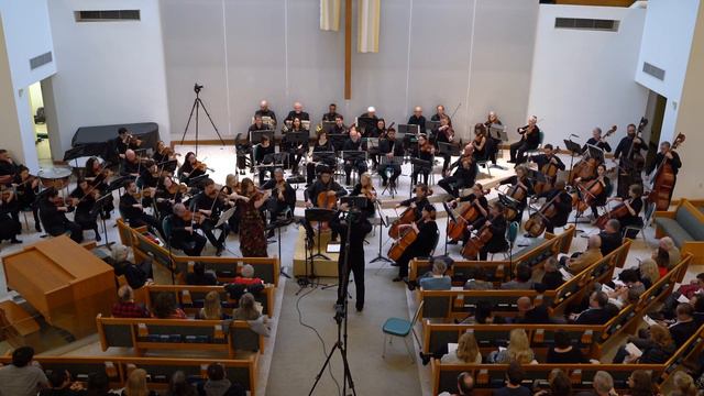 BRAHMS Double Concerto  Michelle Kim violin  Han Bin Yoon cello Vicente Chamber Orchestra