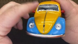 Oscar the Grouch & 1959 Volkswagen Beetle By Jada (Hollywood Rides) Sesame Street | Diecast Unboxin