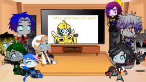 Transformers react meme about transformers Gacha club (eng cub/rus sub)