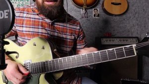 How to play "The Hillbilly Moon Explosion" - Call Me (Blondie Cover) Rockabilly Guitar Tutorial