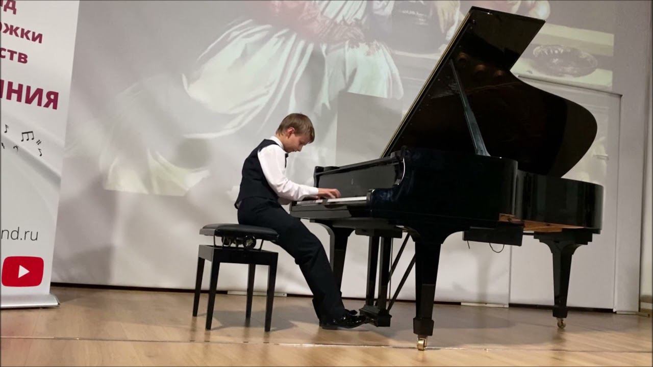 Захар Внутских, Д.Скарлатти, соната ре минор К141 смотреть онлайн