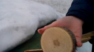 Самодельная клюшка и шайба