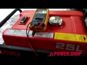 Бензиновый генератор A-iPower A3500EAX (3 кВт). Видео от покупателя