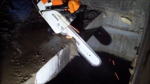 Спрут-тест: Пила по бетону Stihl
