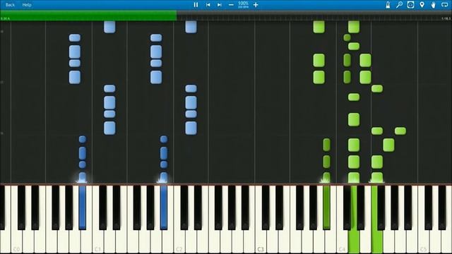 Klaus Badelt He's a pirate Keyboard Tutorial смотреть онлайн