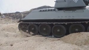 RC Tank Т-34 scale 1:8 handmade