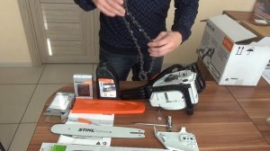 Бензопила Stihl MS180 - собираем правильно