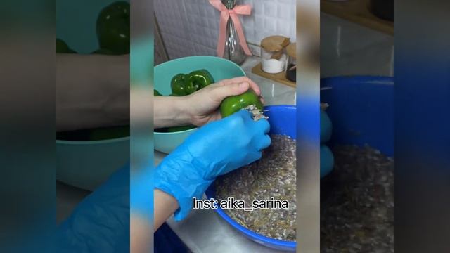 БЫСТРО и ОЧЕНЬ ВКУСНО ? Фаршированный перец ? #фаршированныйперец