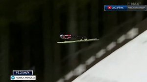 Жесткие падения летающих лыжников на этапах