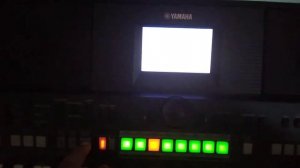 PLAYBACK NO TECLADO YAMAHA S650