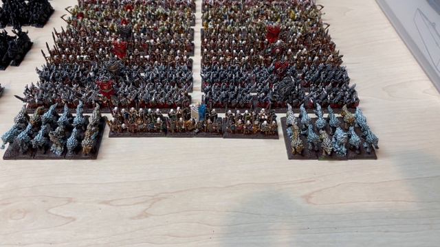 I paint an entire Warmaster mini Warhammer Vampire Counts Army!