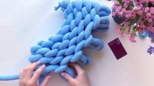 Вязаная сумка Marshmallow за 10 минут | Тренд 2023 года