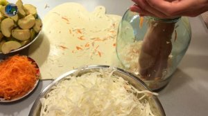 ХРУСТЯЩАЯ КВАШЕНАЯ КАПУСТА С ЯБЛОКАМИ В БАНКЕ  ВКУСНЕЙШИЙ РЕЦЕПТ!!!