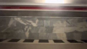 Без остановки!Проследование ст.м.Чернышевская (из окна метропоезда)