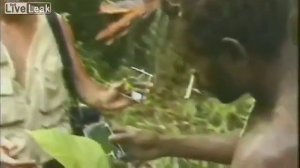 Редкое видео. Племя первый раз видит белого человека (1976 год  Папуа Новая Гвинея)