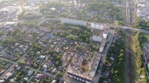 Клин с высоты птичьего полета