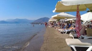 Marmaris Beach Walking Tour Turkey 4K