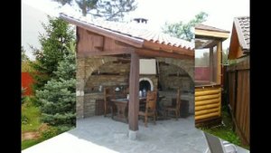 Беседки с барбекю|Идеи за външен кът в градината