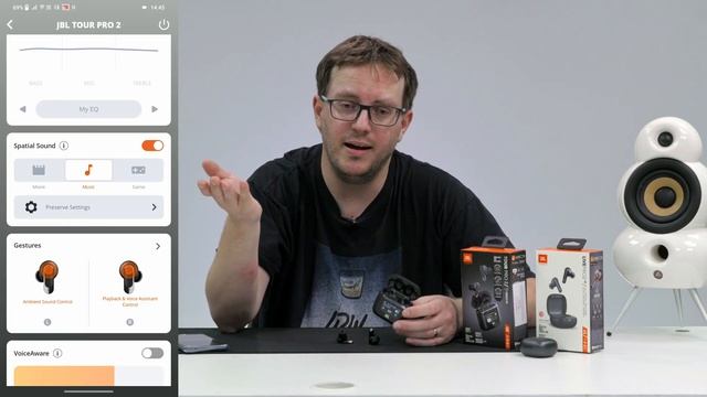 לאוזניות האלה יש מסך! JBL Tour Pro 2 смотреть онлайн