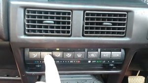 Toyota Corolla e90 печка