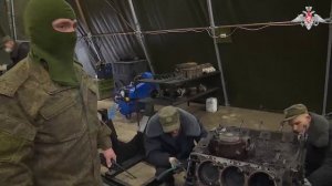 Работа специалистов рембата ЗВО в ходе СВО