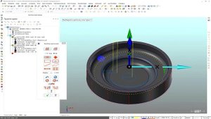 Mastercam X9. Обработка токарной детали методом фрезерования / Processing milling  Mastercam X9