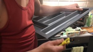 Установка лоток для столовых приборов Standard 600 серый Rejs