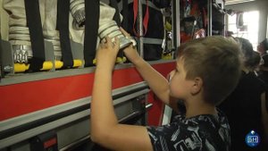 Экскурсия для детей в пожарной части
