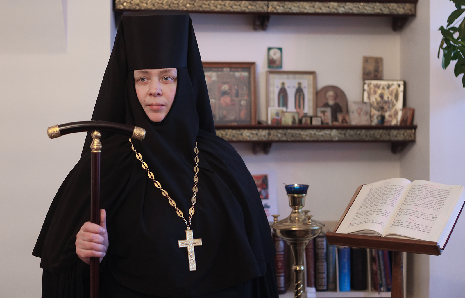 Настоятельница монастыря игуменья. Игумения Сергия Масляева.