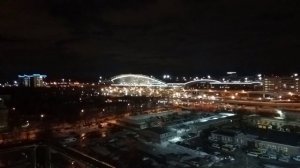 Ночной аэропорт Внуково