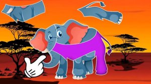 Животные Африки 🐫🐘🦁 Развивающие мультики для детей + видео про животных