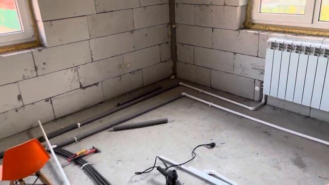 Отопление дома 180кв. Navien deluxe 35k. С комбинированным подключением тёплые полы и радиаторы смотреть онлайн