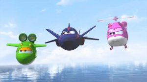 [SuperWings Super duo] Flip, Chase and Dizzy | Super wings 2