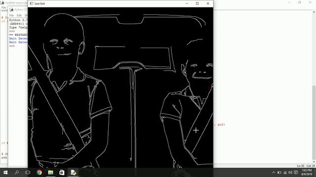 Seat Belt Detection using Opencv and Python - Image Processing - Programming Concepts