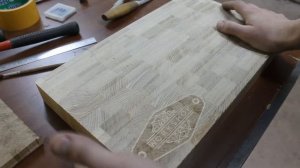 Торцевая разделочная доска своими руками