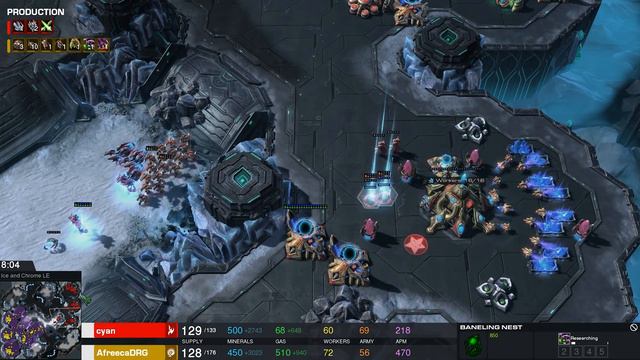 StarCraft 2: VOID RAYS ARE... GOOD?! (DRG vs Cyan) смотреть онлайн