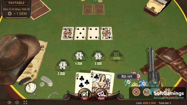 Evoplay - Texas Hold’em Poker 3D - Gameplay Demo смотреть онлайн