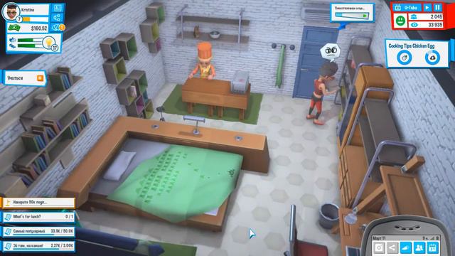 Проект №5 "Youtubers Life"Пытаемся накопить на новую квартиру,набирали 2000 подписчиков