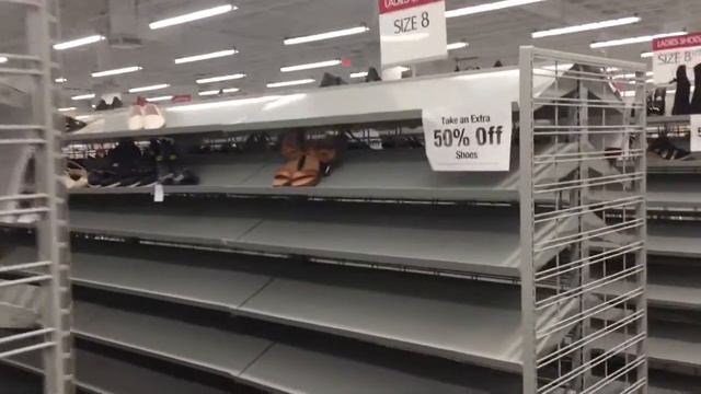 В магазинах нет товара